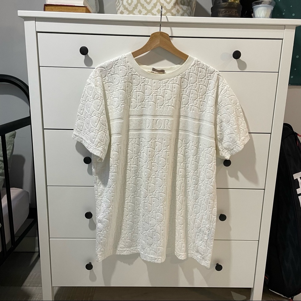 Dior Oblique Towel Tshirt